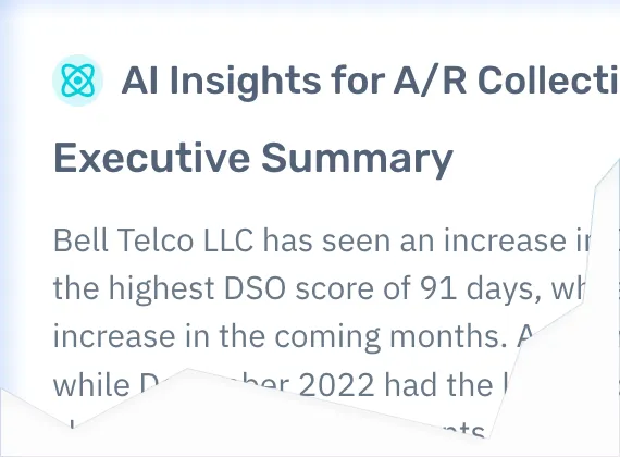 DulyPaid's AI powered A/R Analysis