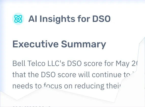 AI insights on DSO